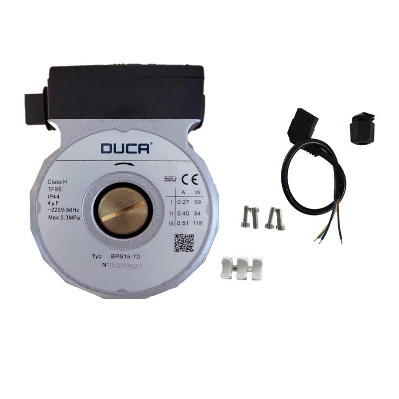 Moteur de pompe Duca BPS-W 15-7, 3 niveaux de puissance, remplaçant pour Wilo.