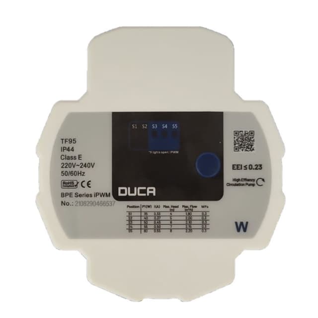 Moteur de pompe de circulation Duca ERP BPE-W 15-8 compatible avec tous les modèles Wilo ERP 1