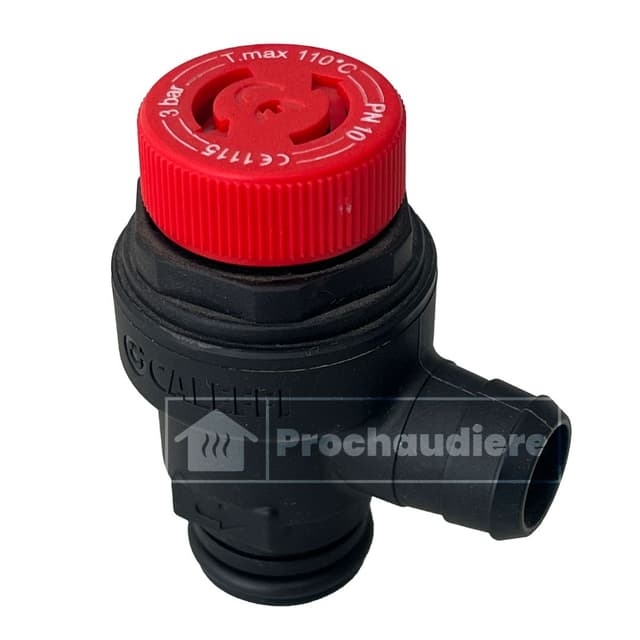SOUPAPE DE SÉCURITÉ CALEFFI DE REMPLACEMENT 3 BARS POUR CHAUDIÈRE FACOFRI 1