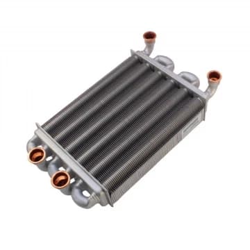 ÉCHANGEUR BITHERMIQUE COMPATIBLE POUR FACOFRI / IMMERGAS 1043240 SAVIO BI1592100 / UNICAL 95263474